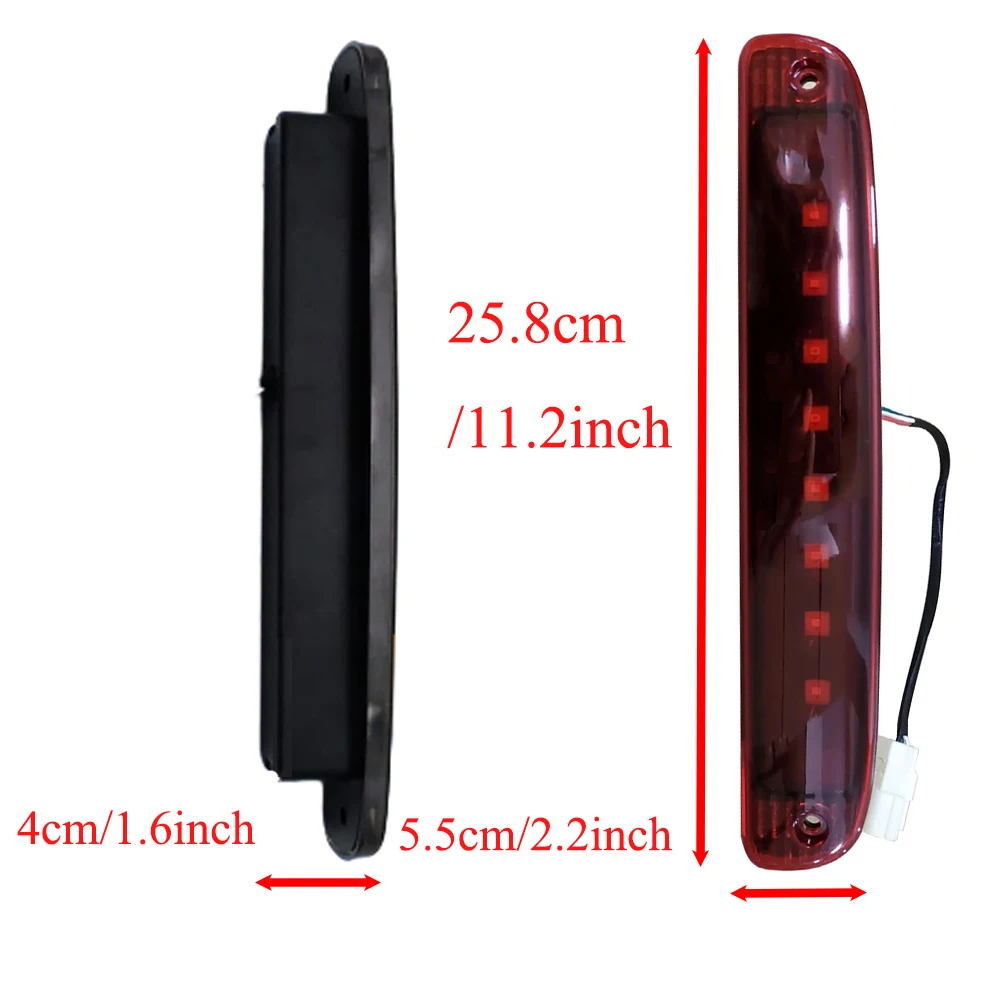 1Pcs Car Rear Roof LED Tail Brake Stop Light 5056203AH,55056203AC,55056203AB For Dodge Dakota 1997-2007 with Cargo Lights Only