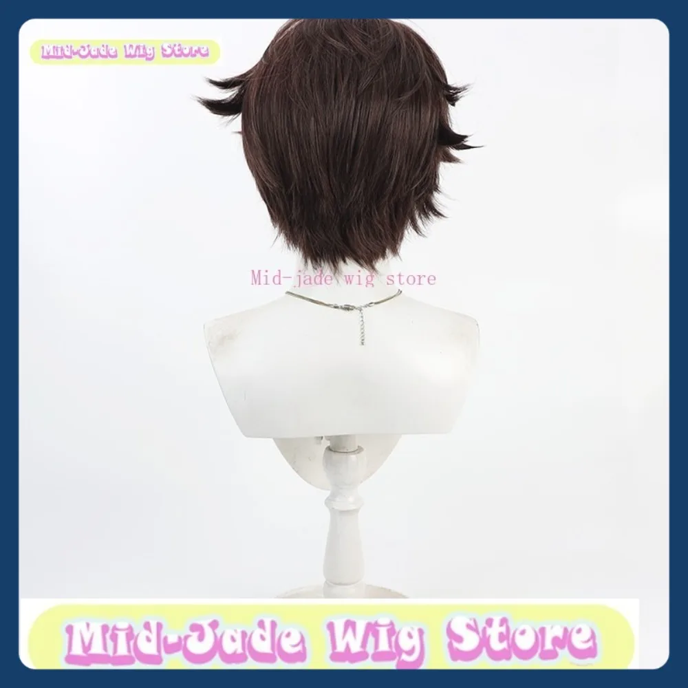 ミッドジェイドウィッグストアアイデンティティチーム預言者エリコスプレウィッグアニメゲームロールプレイング人工毛ハロウィンパーティー