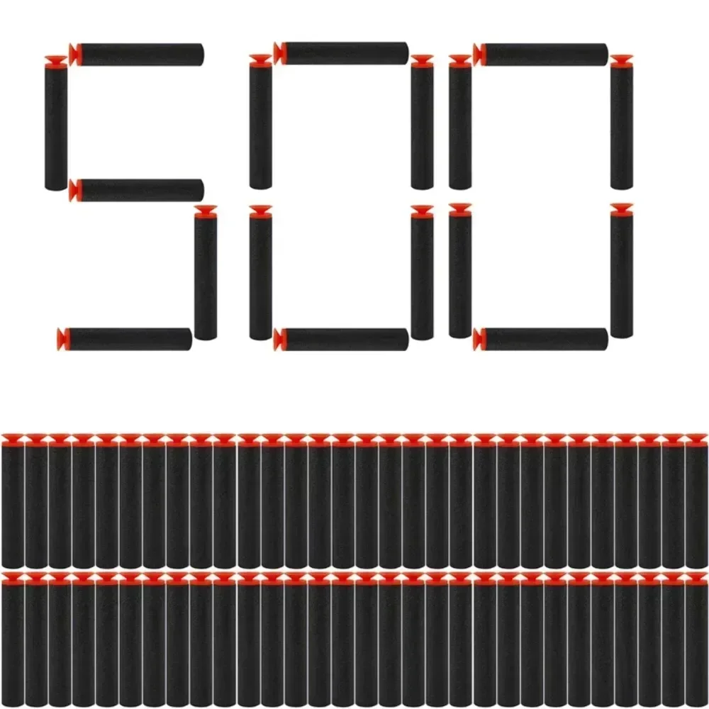 أسود مصاصة رئيس الرصاص 7.2 سنتيمتر ل Nerf N-سترايك النخبة سلسلة الناسفون رغوة إيفا عبوة السهام الاطفال لعبة البنادق AccessoriesF #1