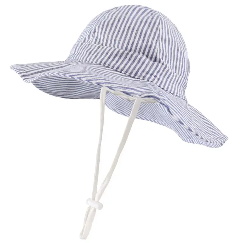 Children Candy Color Bucket Hat Summer Outdoor Kids Boy Girl Sun Hats Anti-UV Children Panama Fisherman Beach Cap