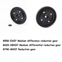 ZD Racing EX07 DBX07 MX07 RC Car Spare Parts Big Gear 8748 Medium Difference Reduction Gear 8558 50T Accessories 8628