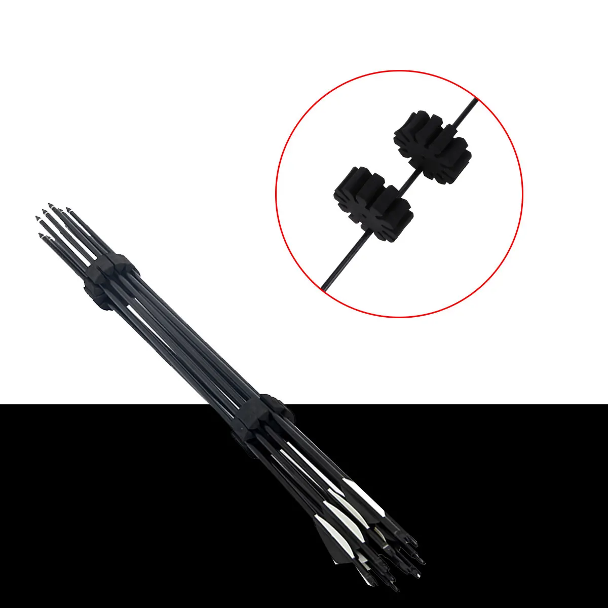 

Separator Holder Bow Accessories 12 Arrows Outdoor Hunting Bow Accessories Arrow Separator Rack Arrow Holder