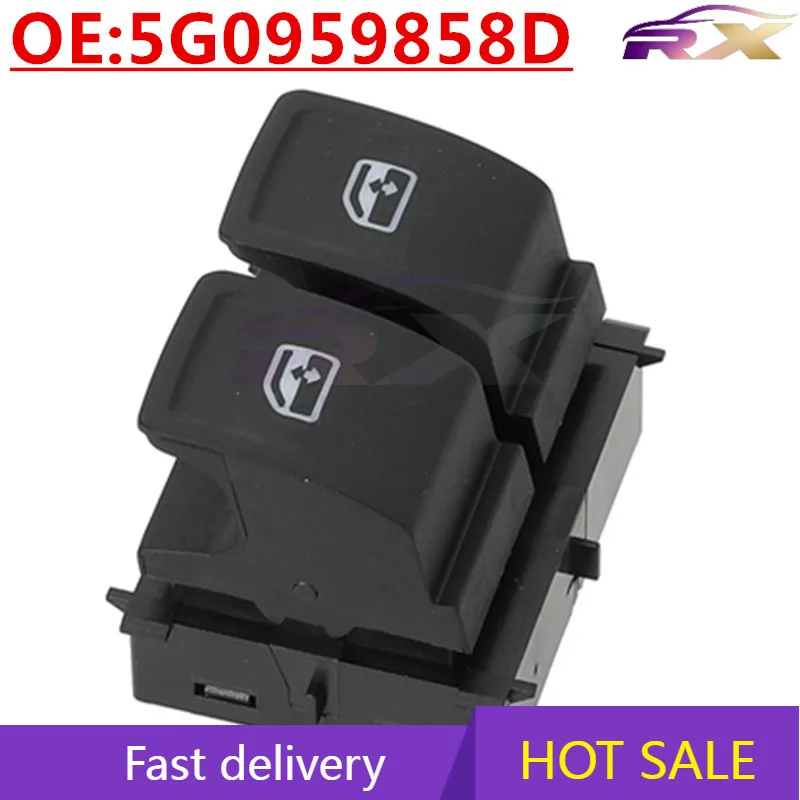 

OEM:5G0959858D Power Window Master Control Switch For Vw Golf