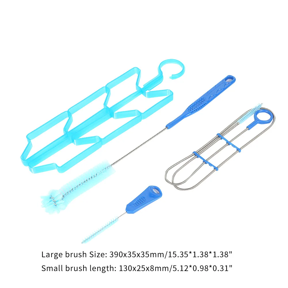 4Pcs Hydration Water Bladder Cleaning Kit Multifunction Water Bag Cleaning Brush Kit Outdoor Camping Tools for Water Bladders