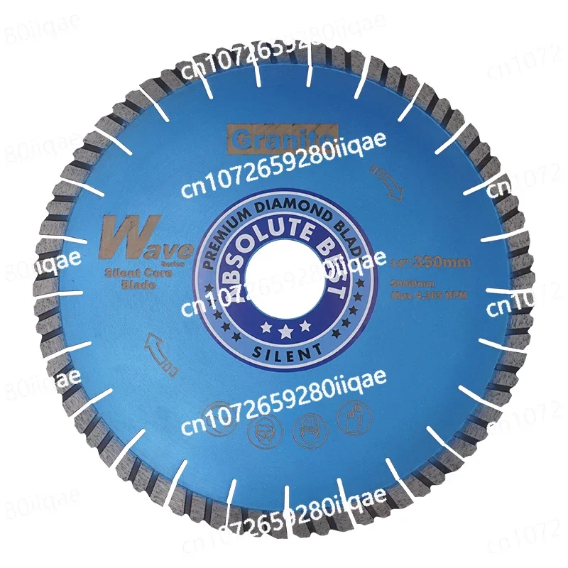 Wave Diamond Silent 350mm 14 Granite Cutting Disc Saw Blade