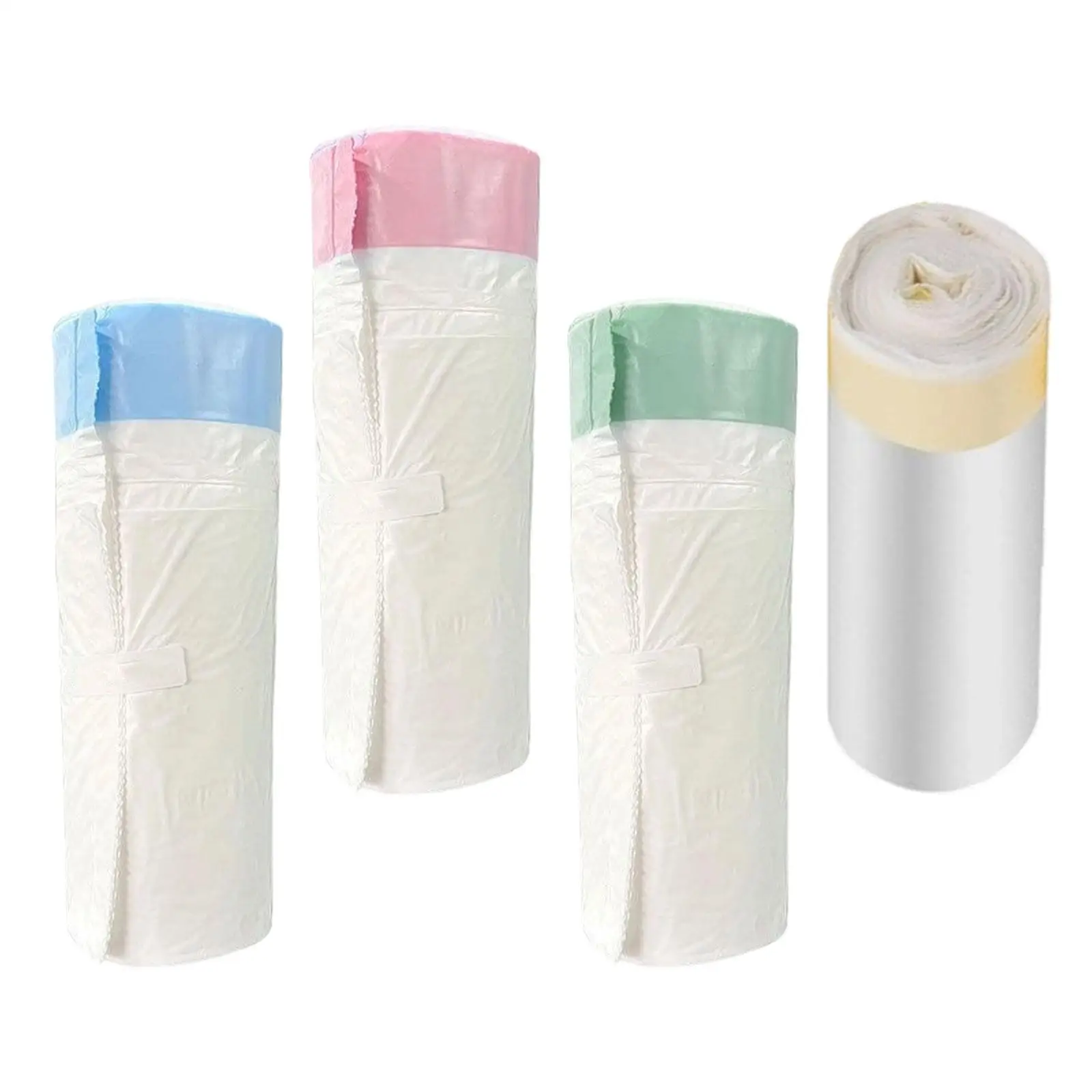 Thick Drawstring Cat Litter Box Liners Heavy Duty Litter Waste Bag for Automatic Cat Litter Box Large Size - view 5