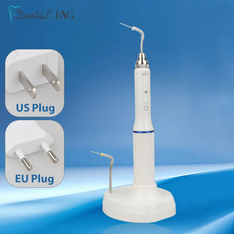 Dental Cordless Wireless Gutta Percha Obturation System Endo Heated Pen 2Tips for Root Canal Filling Obturation filling Cutting