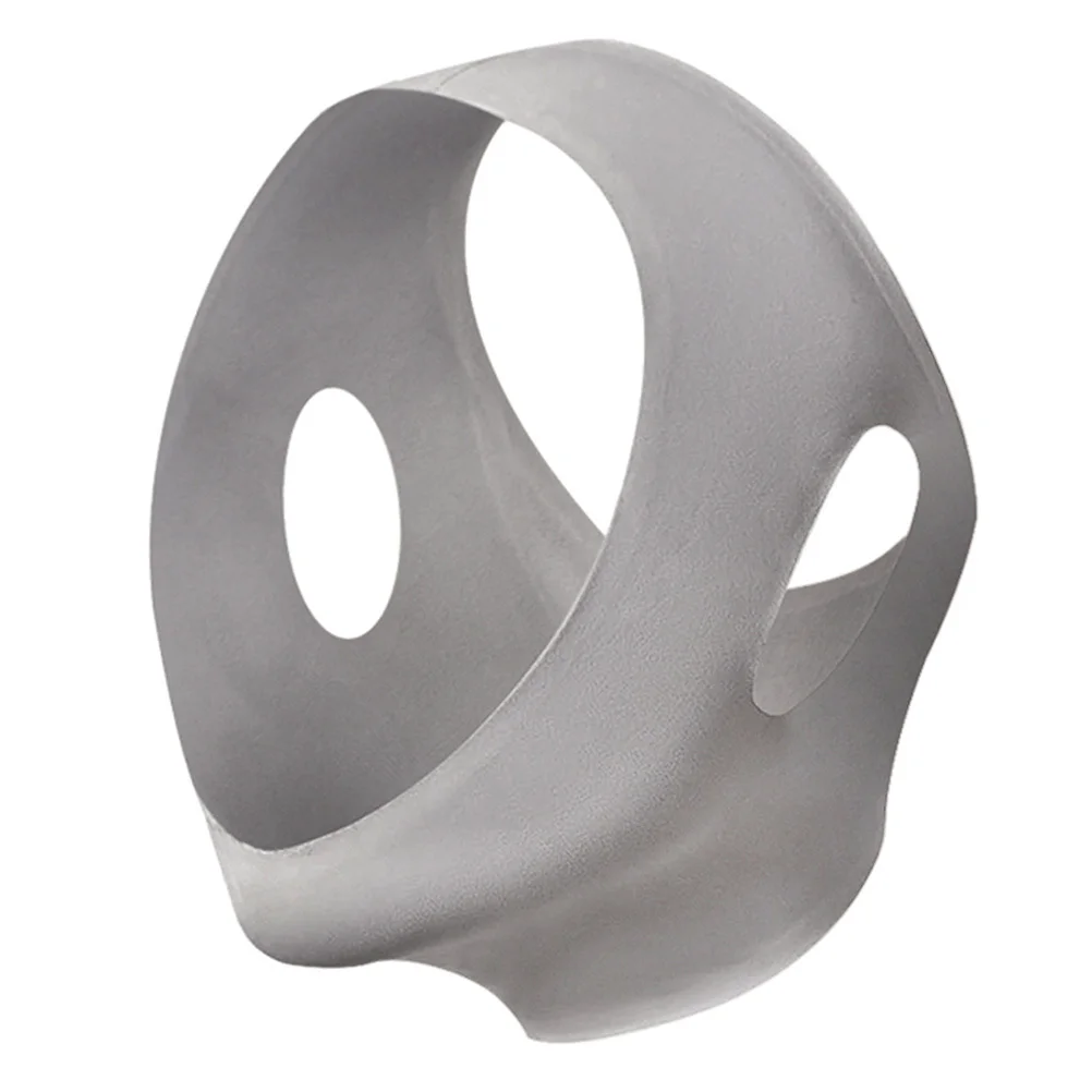 Mascarilla Facial adelgazante, cinturón de Estiramiento Facial en V transpirable para apretar la piel Facial, herramienta reafirmante para el contorno de la barbilla, gris Xl