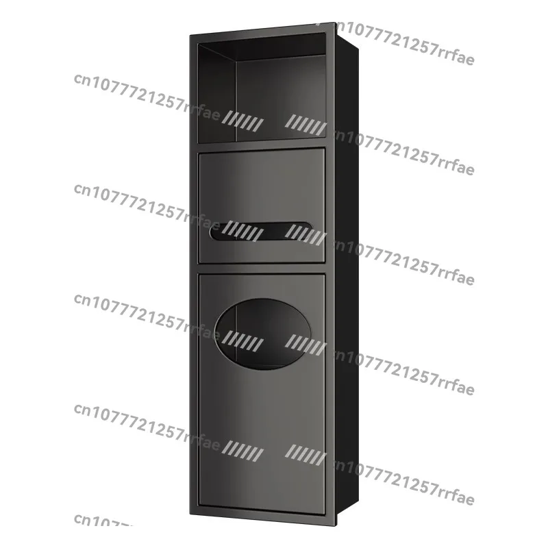 

Полка-ниша для туалета из нержавеющей стали, мусорное ведро для туалета