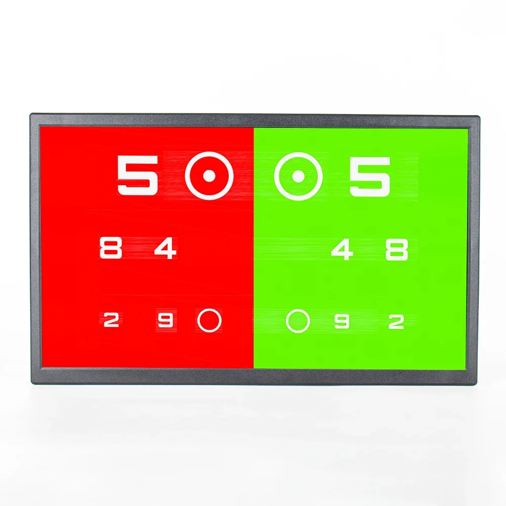 Máquina de examen óptico, prueba ocular automática, tabla de acuidad Visual Digital, tabla de visión LED LCD, proyector, tabla visual