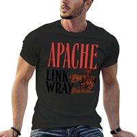 Link Wray Apache T-Shirt graphic tee shirt anime stuff men t shirts