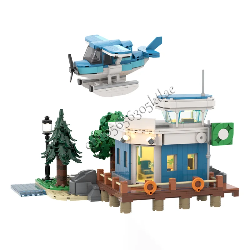 6276 قطعة العمارة في القرون الوسطى MOC وحدات الطوب مجموعة مدينة عرض الشارع نموذج وسط المدينة المباني كتلة عدة لتقوم بها بنفسك للطفل #4