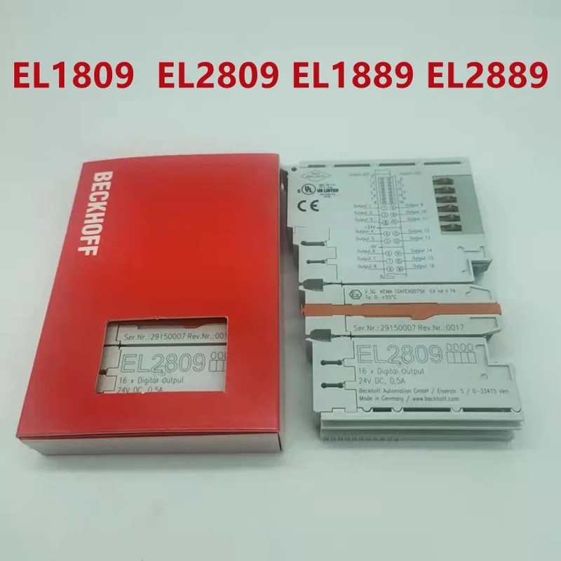 

1PCS New Original BECKHOFF Modules EL1809 EL2809 EL9410 EL1008 EL2008 EK1100