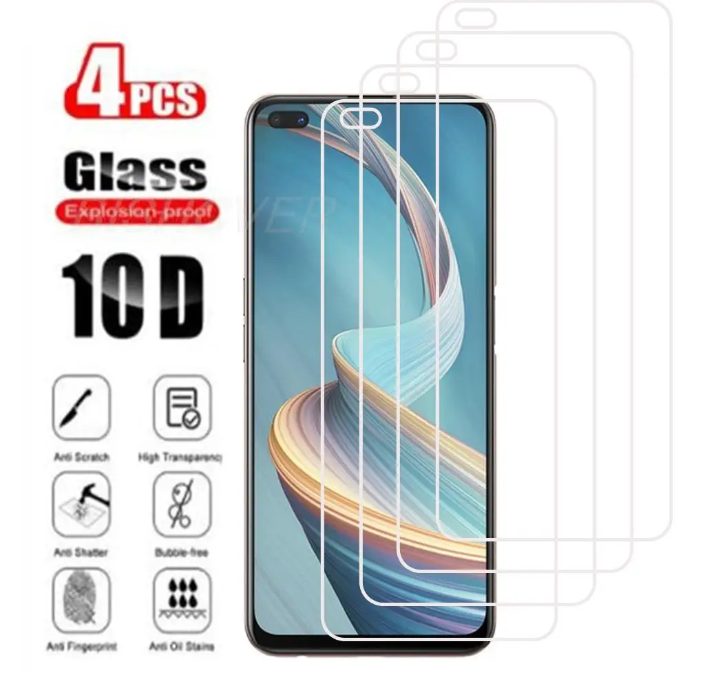 4Pcs For OPPO Reno4 Z 5G 6.57