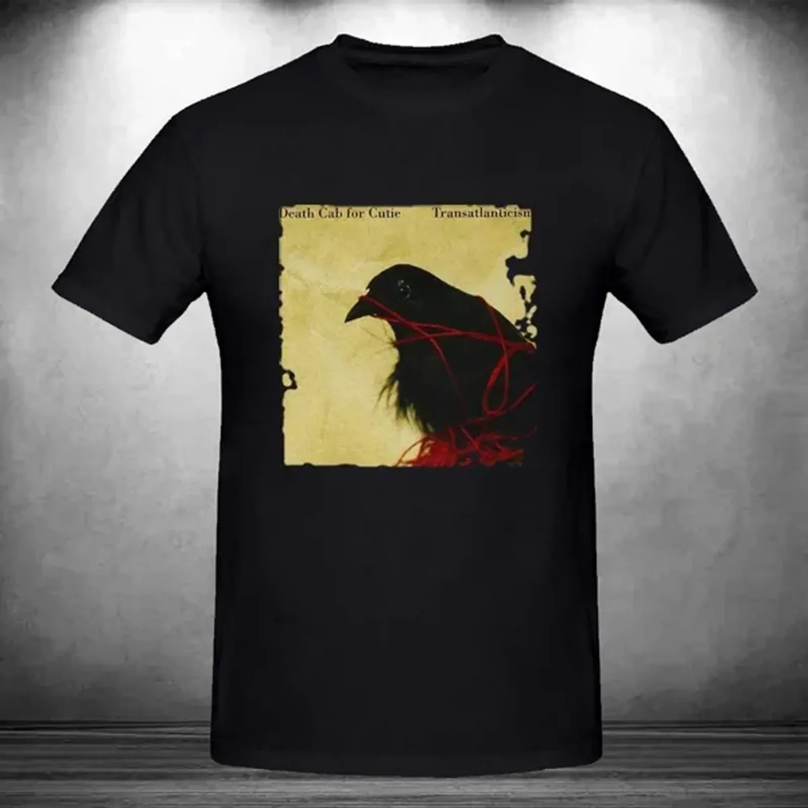 

Death Cab for Cutie Band Album Футболка черная Хлопок унисекс Все размеры TA4671