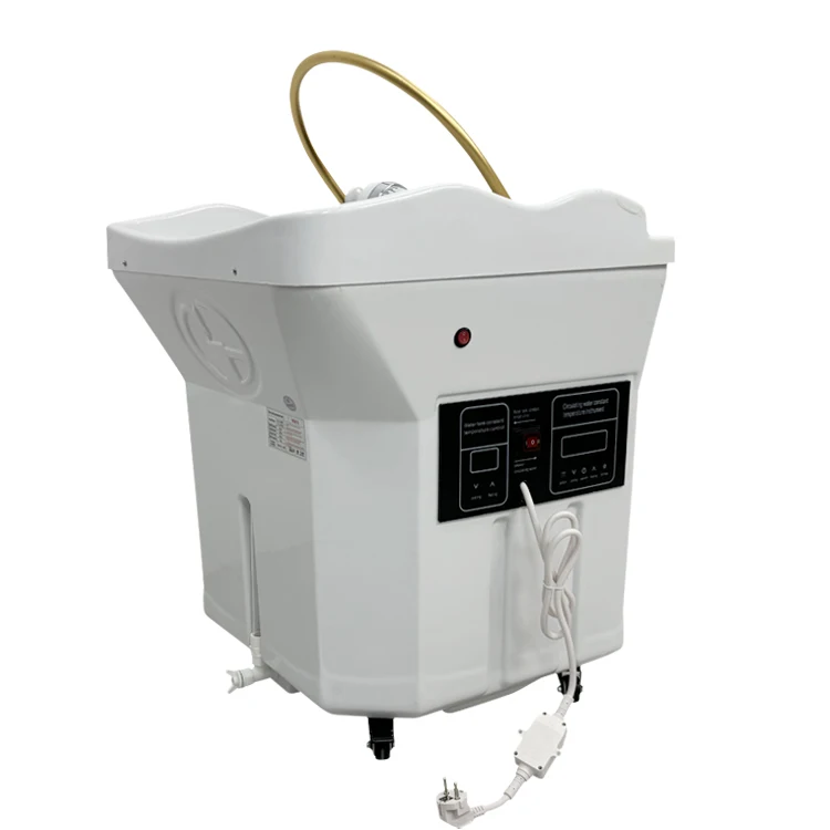Head Spa Mobile Hair Wash Basin  Head Therapy Instrument Spa Massage Shampoo Basin