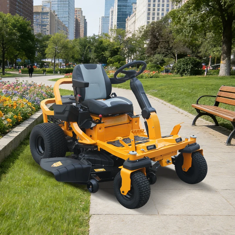 Low Fuel Consumption Fully Hydraulic Custom Electric Lawn Mower Robot Control Electric Lawn Mower for Slope
