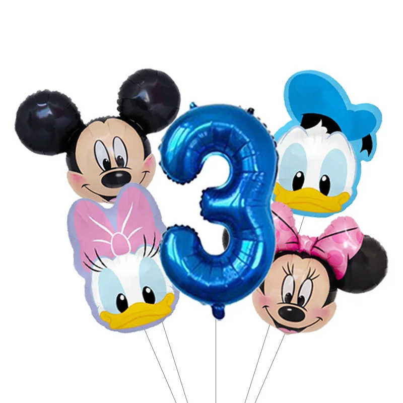 Adorable Donald Duck Foil Balloons Set Birthday Party Festival Celebration Decor view 3
