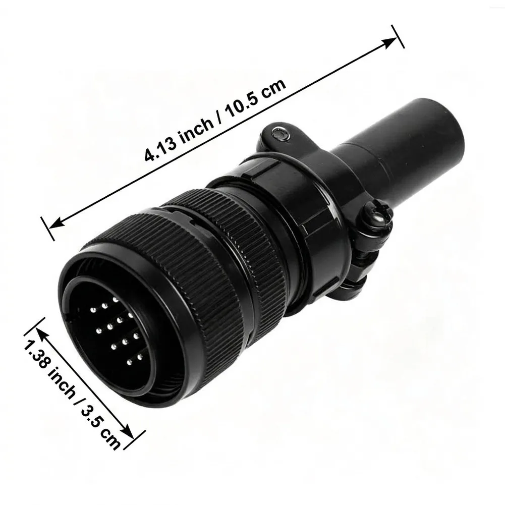 14-Pin Industrial Aviation Connector14-core Circular Aviation Connector With Standardized Circular Interface