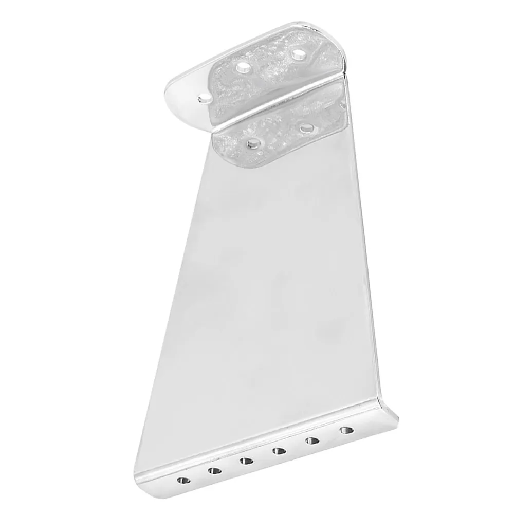 Electric Guitars Acoustic Bridge Parts Tremolo Silver Replacement Headless Tailpiece
