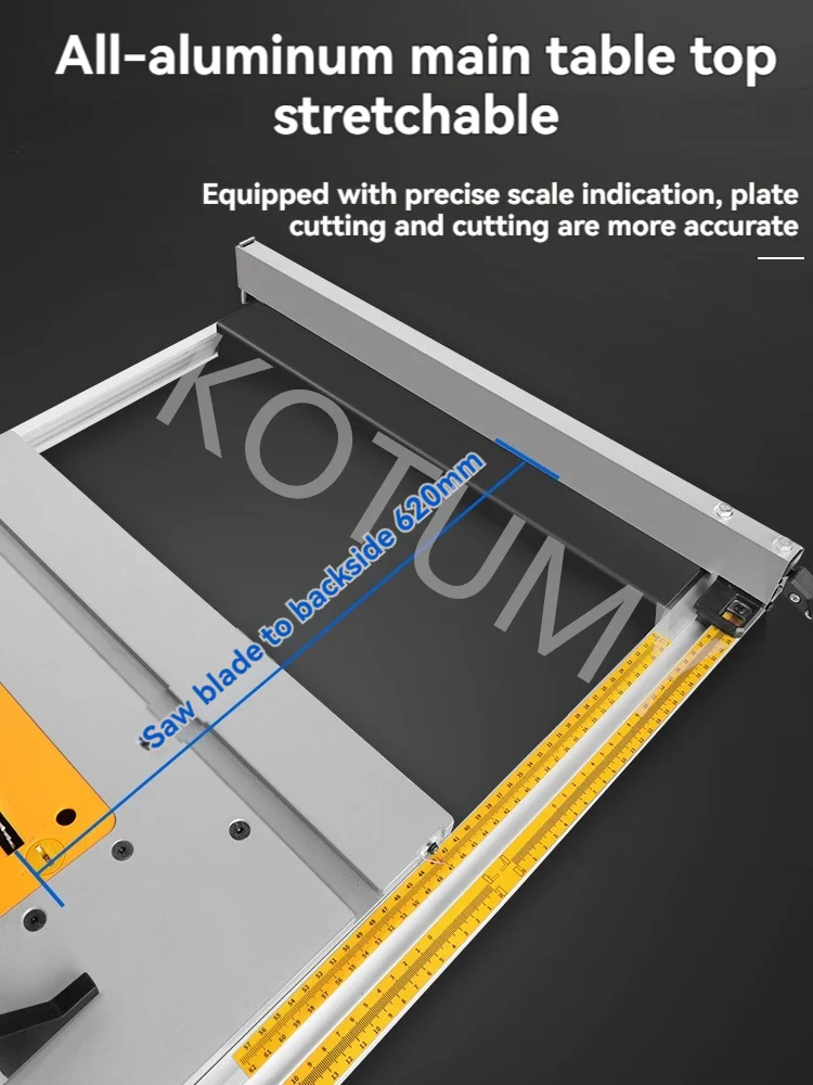 8-Inch Multi-Function Woodworking Table Saw Small Floor Saw Electric Cutting Machine Panel Saw Household Open Board Portable