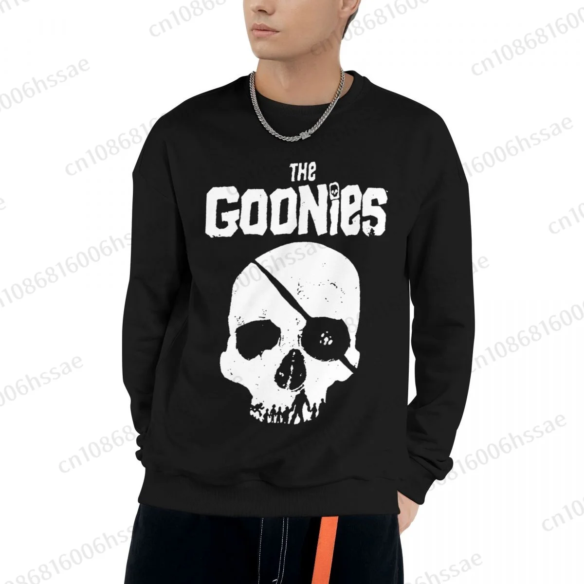 The Goonies Men Woman Fall Winter Sweatshirt Round Neck Long Sleeve Length Casual Top