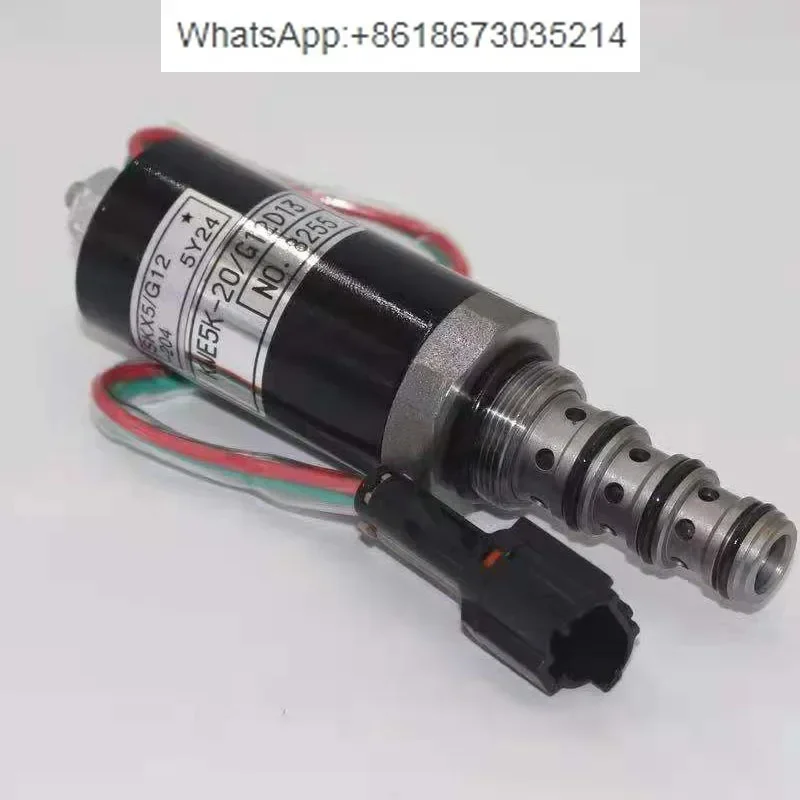 

Solenoid valve KWE5K-20 / G12D13 Excavator accessories For HD820 engine KWE5K20G12D13 G12D13-203A for HD820