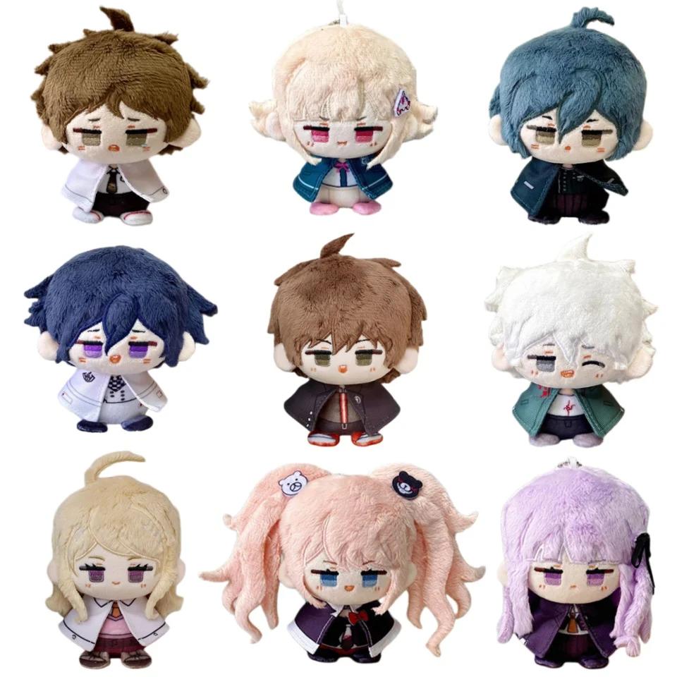 

Плюшевые игрушки Danganronpa: Нэги Макото, Каэде Акамацу, Киригири Кёко, Нагито Комаэда — брелоки-подвески для сумок, аниме-фигурки, мягкие игрушки