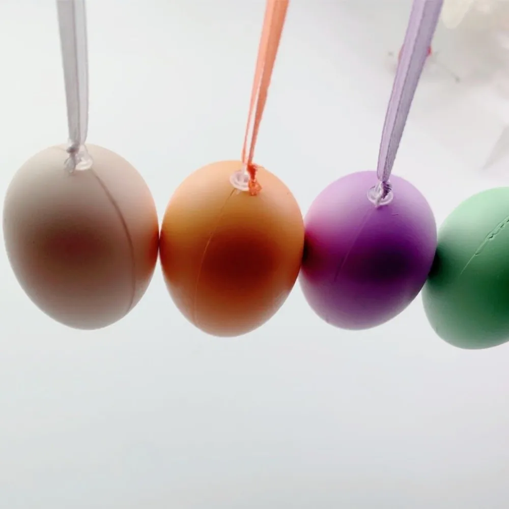 

50 шт. пластиковых яиц для раскрашивания, имитация яиц, легкие, для декора на Пасхальную вечеринку