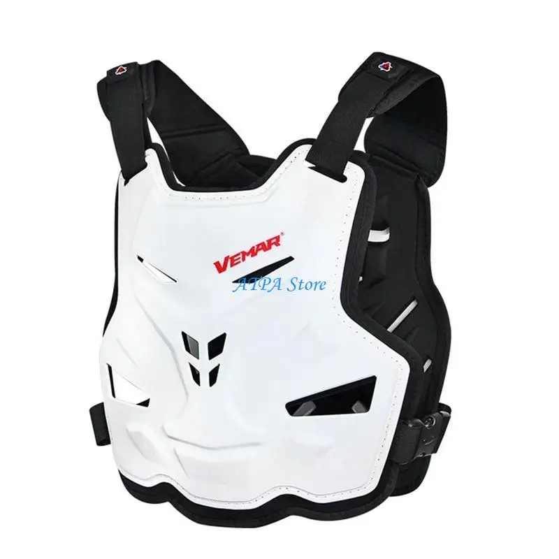U13C Adulto Motocicleta Dirt Bike Equipamento proteção Colete protetor traseiro no peito