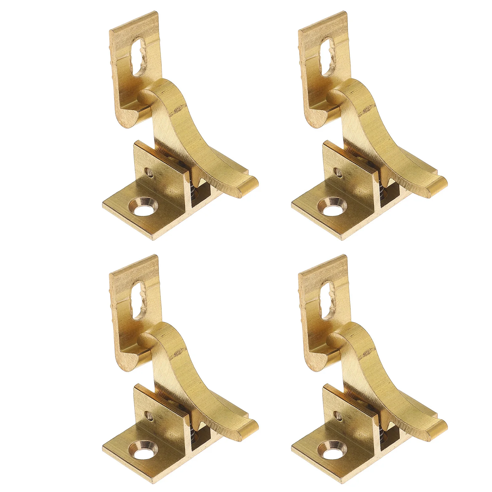 

4Pcs Brass Security Window Lock Bird Shaped Spring Bolt Easy Install Anti-Theft Latch for Sliding Doors and Windows
