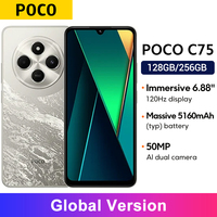 POCO C75 Global Version Helio G81-Ultra 50MP AI dual Camera 5160mAh Battery Xiaomi HyperOS NFC 6.88'' 120Hz Display