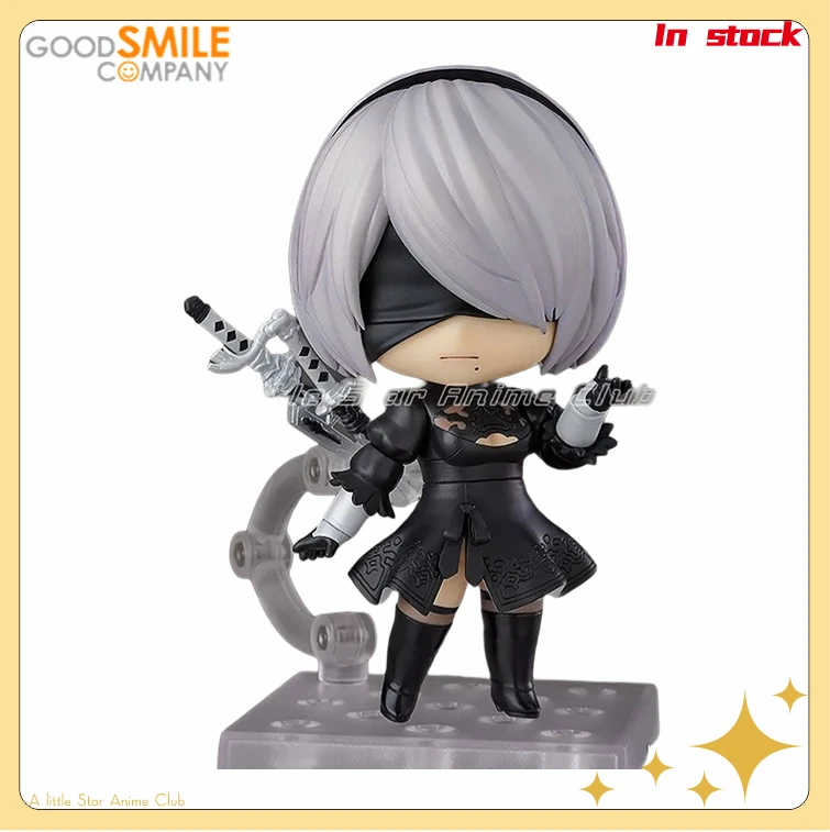 

В наличии оригинальная версия GSC Q, человеческая фигурка 1475 NieR: Automata 2B, анимационные фигурки, коллекция моделей, украшения, игрушки, подарки