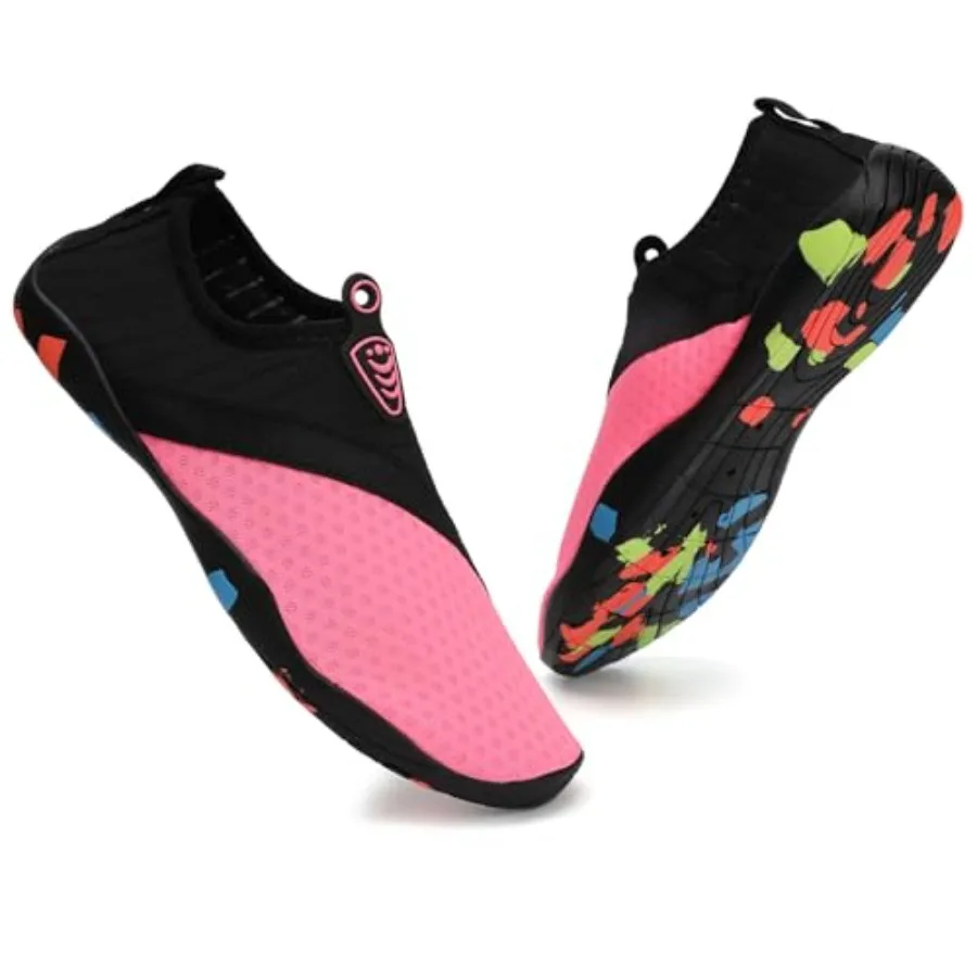 

TEOKJ Water Shoes Quick Dry Barefoot Yoga Water Aqua Sport Pool Beach Swim Surf Driving for Women Men