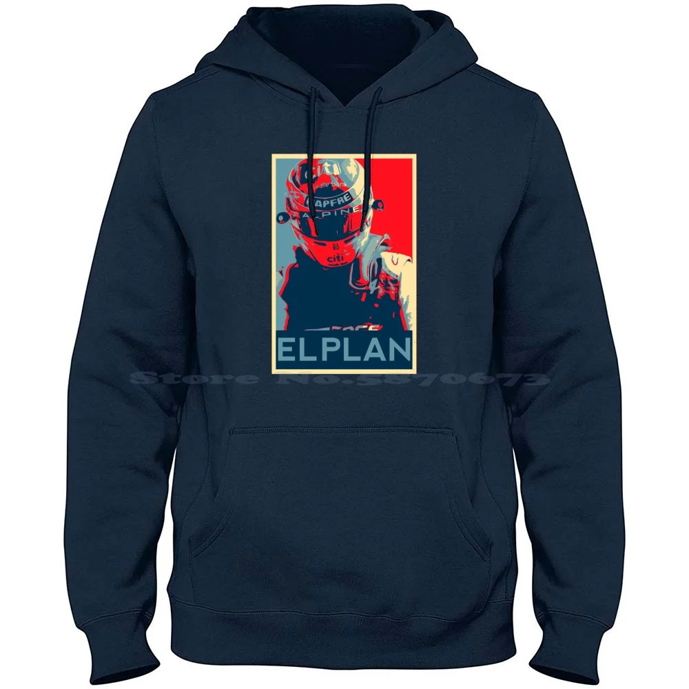 Fernando Alonso El Plan 100% Cotton Hoodie Fernando Alonso El Plan The Plan Esteban Ocon 14 Grand Prix 2022 Monaco Monza