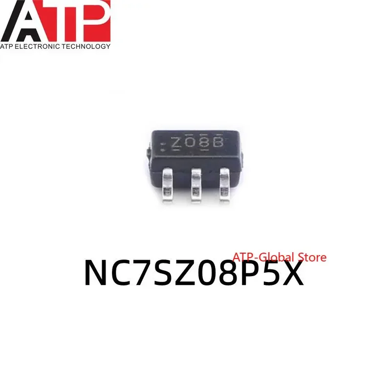 10PCS NC7SZ08P5X Z08B Z08 SOT-353 Original spot inventory
