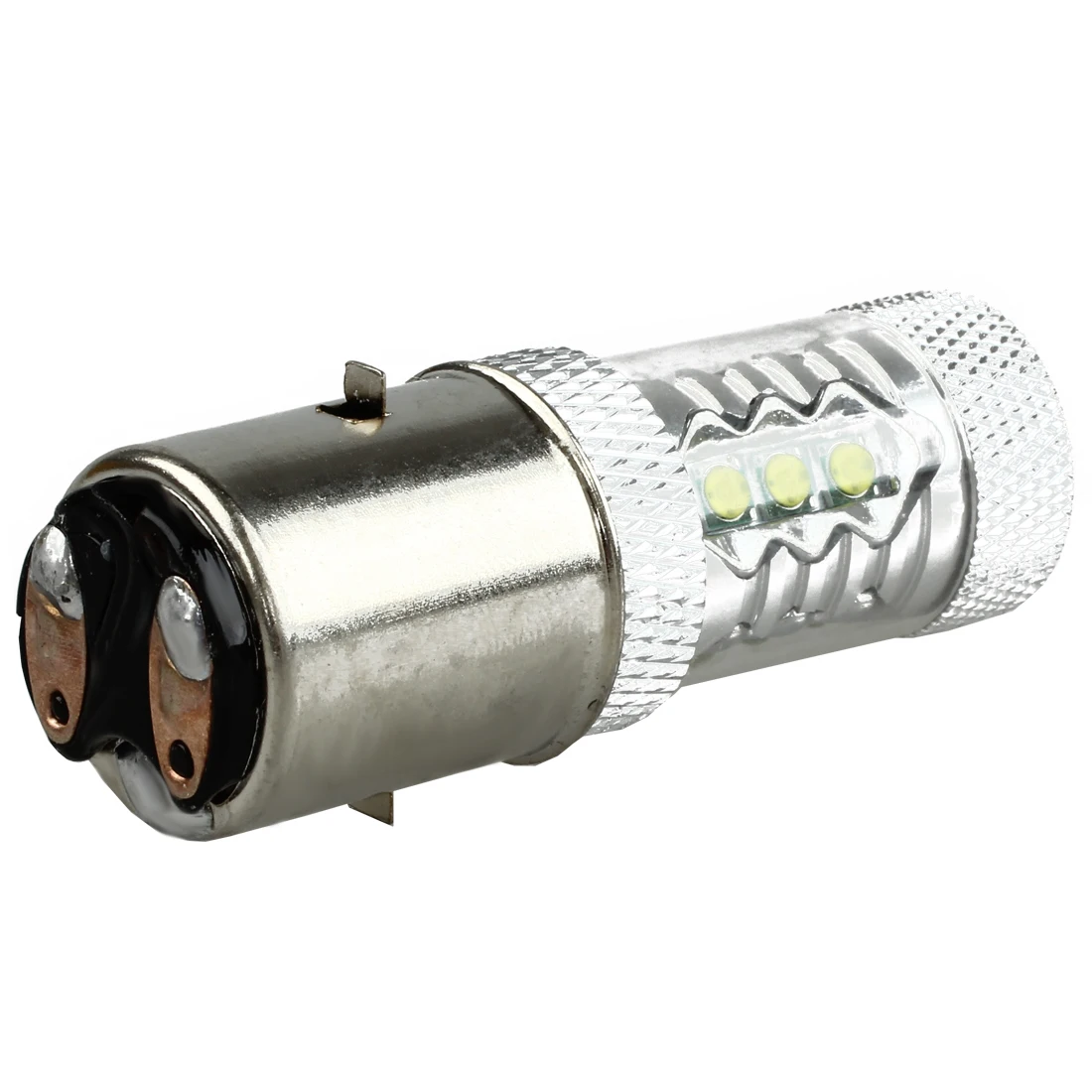 ABZV-80W BA20D H6 Белый 16-светодиодная лампа для фар мотоцикла/мопеда/квадроцикла