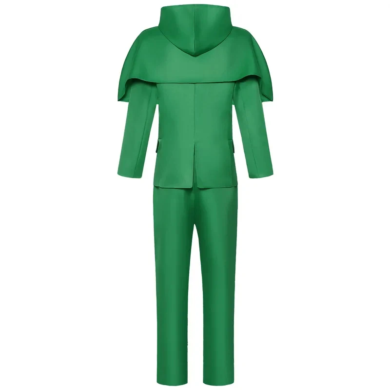 

Doctor Cosplay Men Victor von Doom Halloween Superhero Suit Shawl Coat Pants Set Party Costume Unif FD1;6