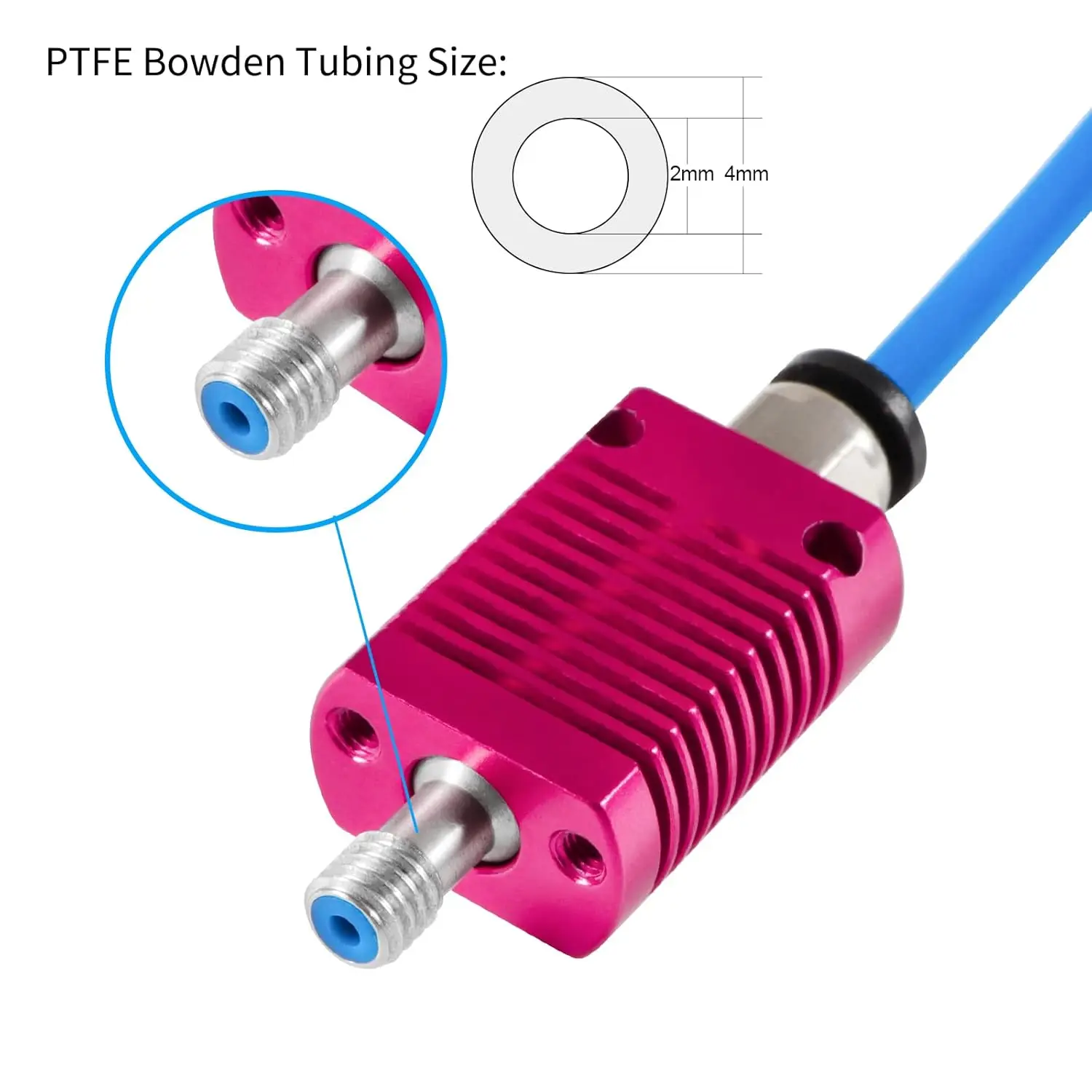 Creality Offizielles Ender3 Halsrohr aus Titanlegierung, Bimetall-Heatbreak, für Ender3 S1/3 V2/3 Pro/Ender 5/CR-6 SE/CR-5 PRO/CR10 – Detail 10