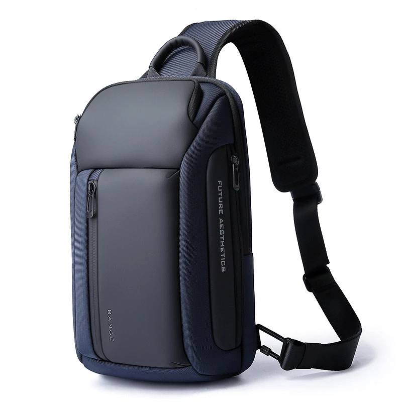 Chikage High Quality Waterproof Men's Chest Bag Large Capacity Unisex Single Shoulder Bag Designer Portable Crossbody Bag