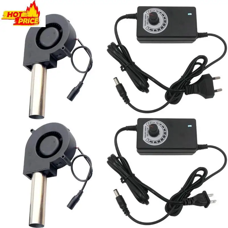 

Портативный вентилятор для барбекю с питанием от вилки США/ЕС, уличный вентилятор для приготовления барбекю, вентилятор для для