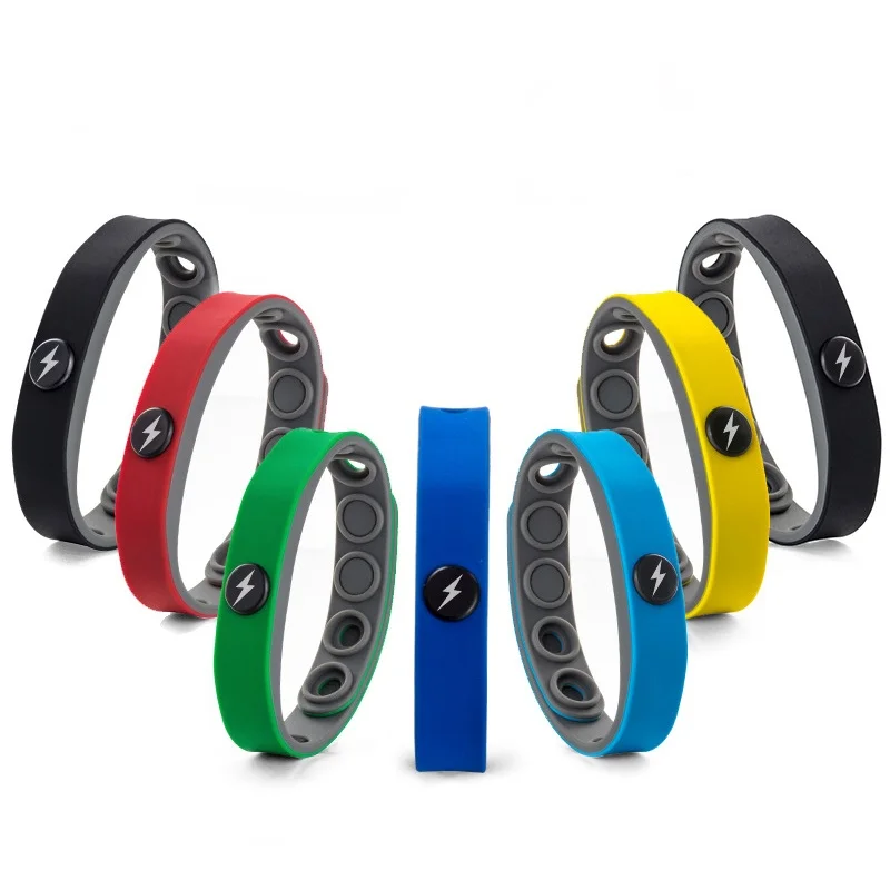 Unisex Sports Negative Ion Energy Balance Wristband Anti-Static Bracelet Free Engraving Couple's Safety Jewelry Product