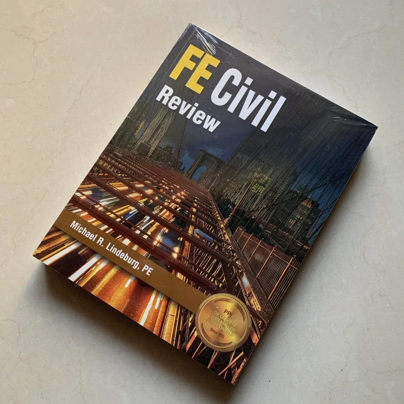 FE Civil Review A Comprehensive FE Civil Review Manual by Michael R. Lindeburg For Civil FE Exam Book