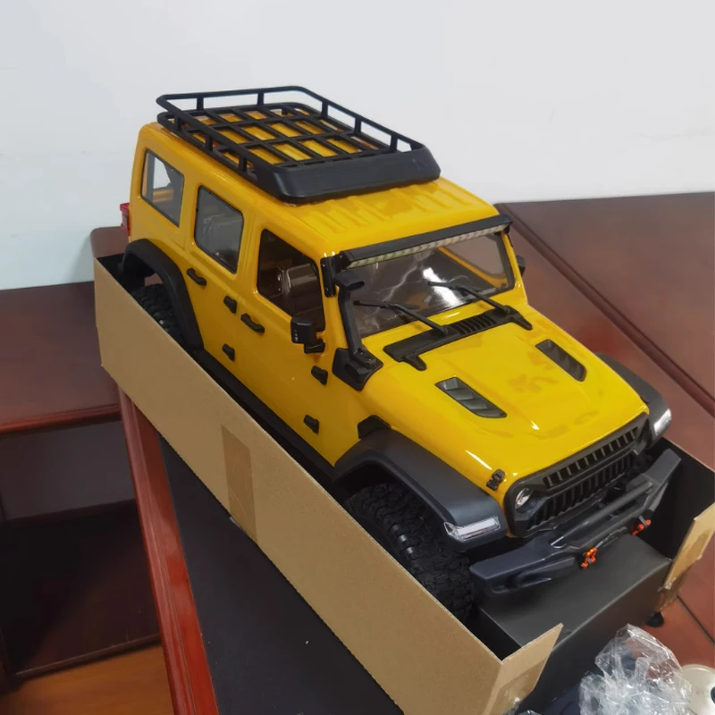 Mk07 Vehículo todoterreno eléctrico a escala 1/7, coche de escalada de juguete con Control remoto con función de bloqueo diferencial y de doble velocidad para niños