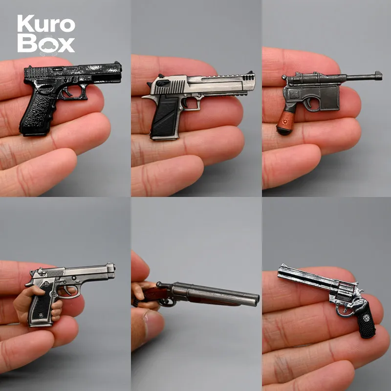 

Хит продаж: миниатюрная модель пистолета Desert Eagle в масштабе 1/6, аксессуар для 12-дюймовых экшн-фигурок и кукол BJD