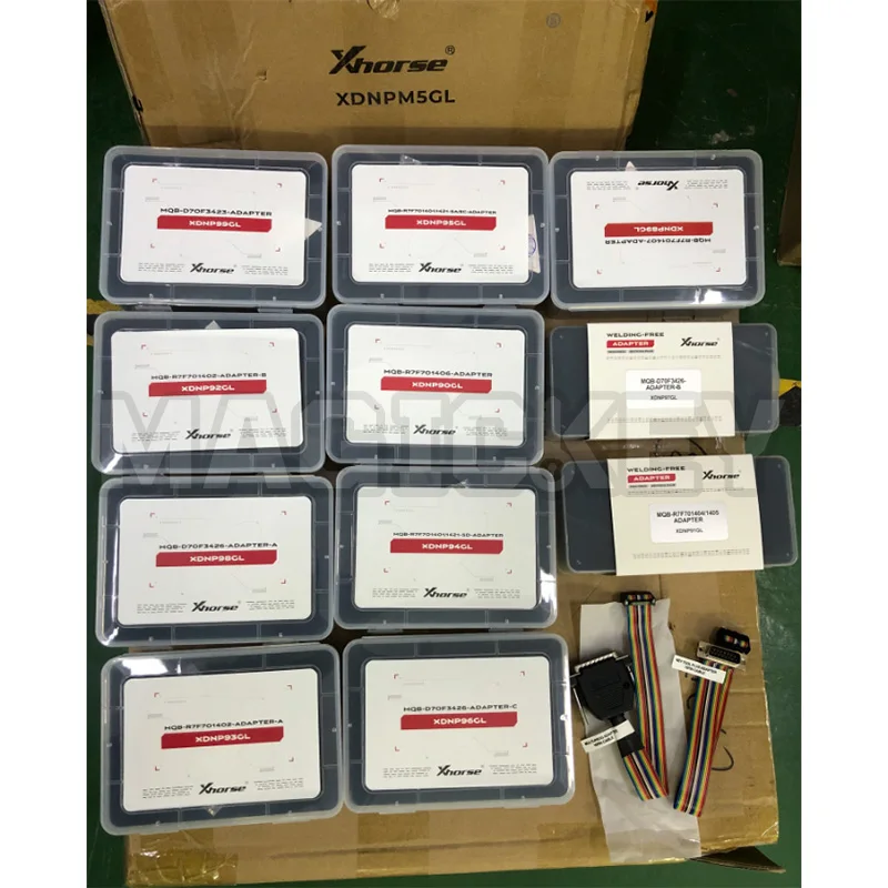 

Xhorse XDNPM5GL Набор 13 в 1, адаптер MQB 5A/5C/5D без пайки, работающий с ключевым инструментом Plus Pad и Multi Prog