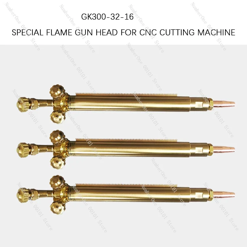 GK300 CNC Flame Cutting Torch Straight Handle Gun Head For Gantry Portable Cutting Machine Accessories