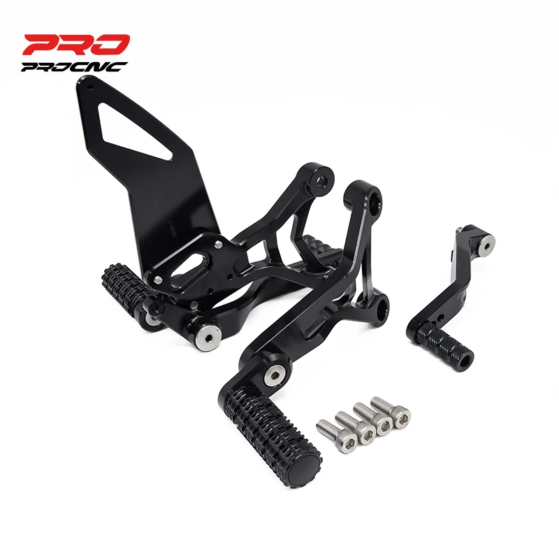 For MV AGUSTA F3 800 RC 2017-2020 Motorcycle Rearset Footrest Footpeg pedal CNC Aluminum Alloy Foot peg Rear Set