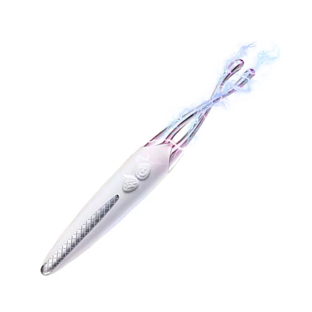 Electric Shock Clitoris Nipples Stimulator for Women, Pulse G-spot Anal Massager, Micro Current Sex Toy, Adult Sex Game, BDSM