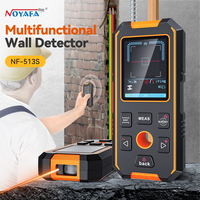 NOYAFA NF-513 Metal Detector Wall Scanner AC Live Cable Wires Metal Wood Stud Find with Positioning Hole Wall Detector